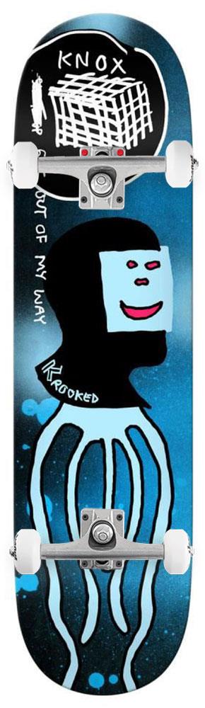 Krooked Knox Squid Way x Venom Custom Complete Skateboard - 8.25" - Skatewarehouse.co.uk