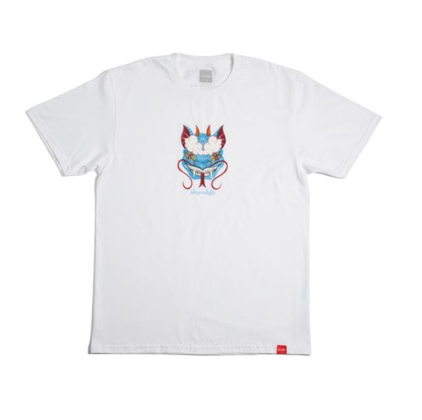 Chocolate Mask Tee White - Skatewarehouse.co.uk