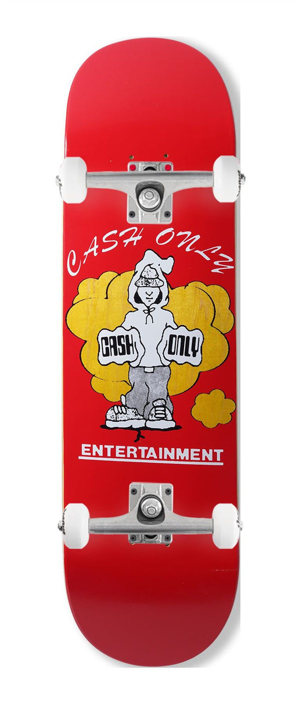 Cash Only 'Knuckles' x Venom Custom Complete Skateboard - 8.25