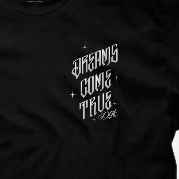 DGK Dreams Come True Tee Black - Skatewarehouse.co.uk