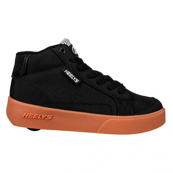 Heelys Digi Nylon Canvas - Black / White - Skatewarehouse.co.uk