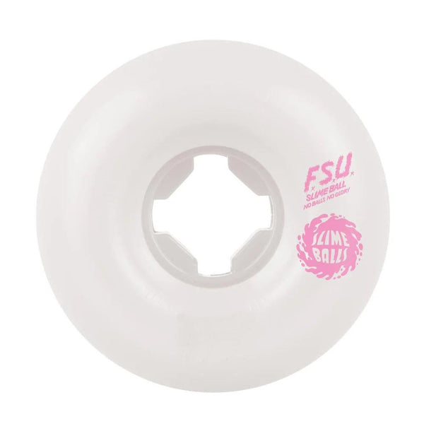 Slime Balls Hardline Skateboard Wheels Gremmie Vomit Mini 99a - White - Skatewarehouse.co.uk