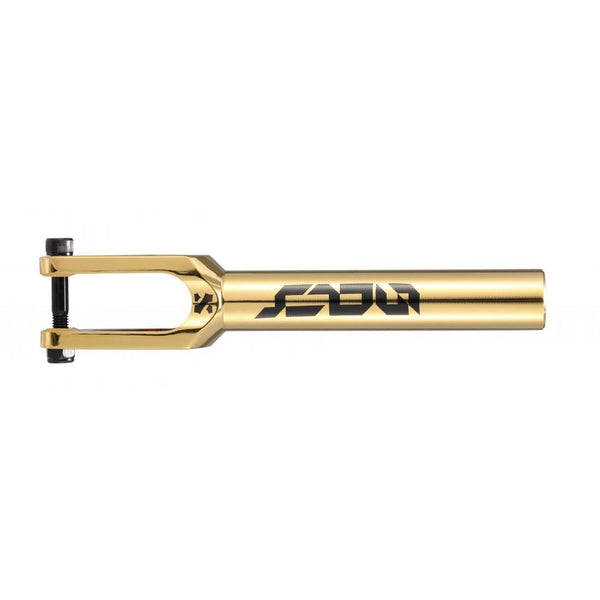 Sacrifice Spy SCS Scooter Fork Neo Gold - Skatewarehouse.co.uk