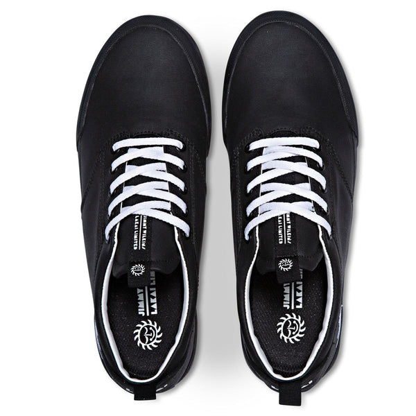 Lakai Wilkins VLK Canvas Skate Shoes - Black - Skatewarehouse.co.uk