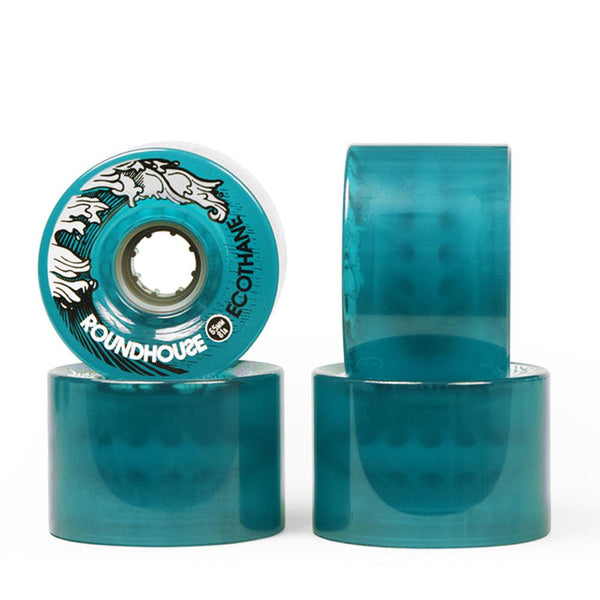 Carver Surfskate Cruiser Skateboard Wheels Roundhouse Ecothane Aqua Mags 81a - Skatewarehouse.co.uk