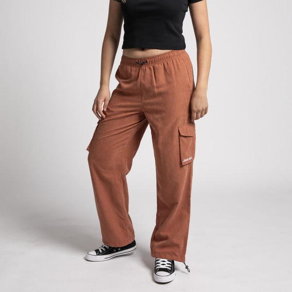 Santa Cruz Womens Pant Odyssey - Clay - Skatewarehouse.co.uk