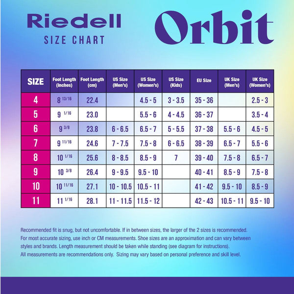 Riedell Orbit - Lagoon Quad Skates