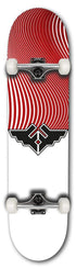 Fracture Wings V4 Red Complete Skateboard - 7.75"