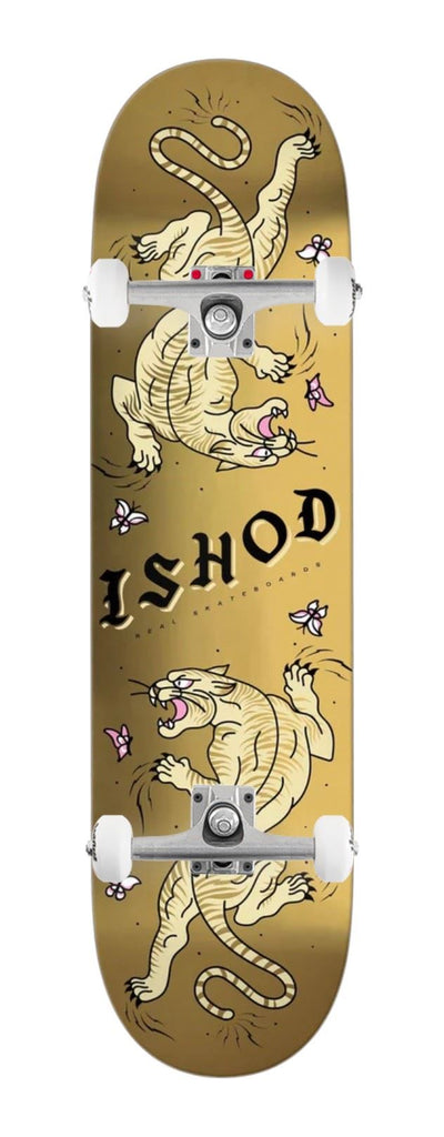 Real Cat Scratch Ishod TT DBX (Gold) x Venom Custom Complete Skateboard - 8.25"