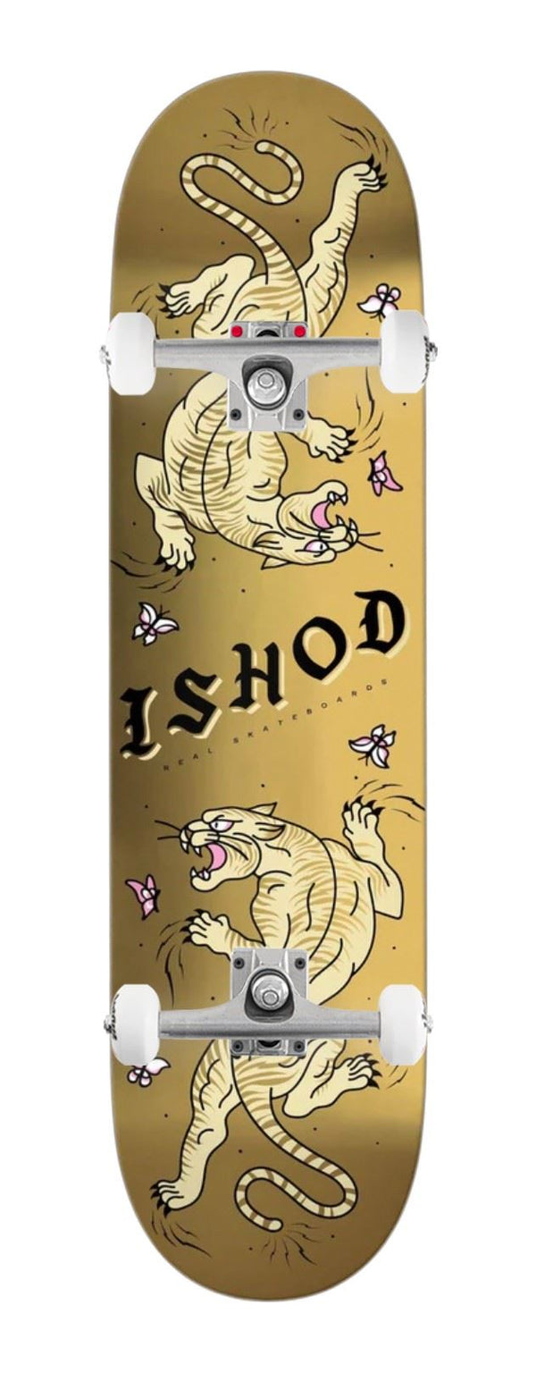 Real Cat Scratch Ishod TT DBX (Gold) x Venom Custom Complete Skateboard - 8.25