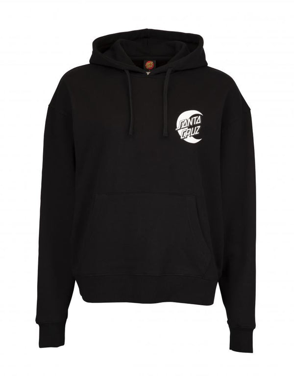 Santa Cruz Hood Cabana Moon Dot Hood - Black - Skatewarehouse.co.uk