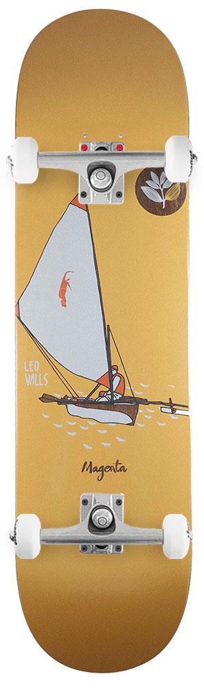 Magenta Leo Valls Nautic Series x Venom Custom Complete Skateboard - 8.25" - Skatewarehouse.co.uk