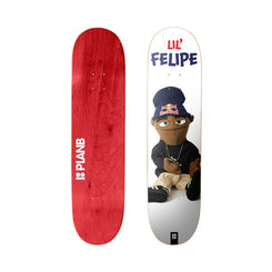 Plan B Lil' Buddies Gustavo Plan B Skateboard Deck - 8.25" - Skatewarehouse.co.uk