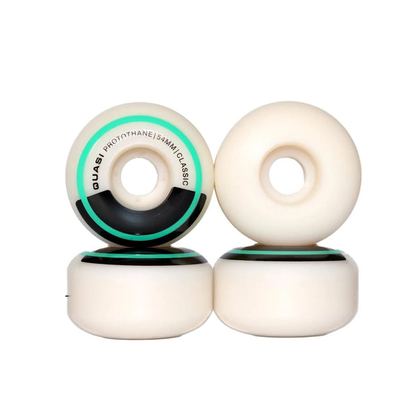 Quasi P-Class Classic Shape (Green) Skateboard Wheels - 54mm