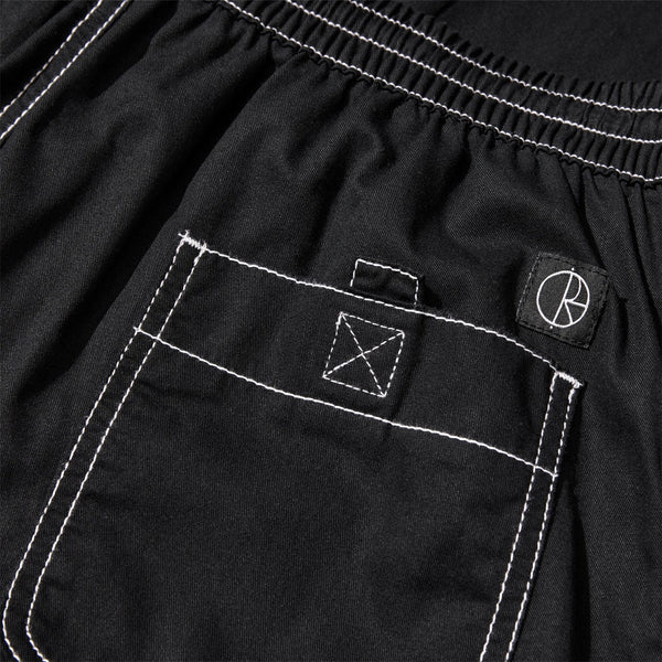 Polar Skate Co Surf Pants | Contrast (Black / White) - XS