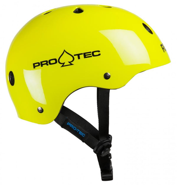 Pro-Tec Helmet Rental Classic Cert - Gloss Yellow - Skatewarehouse.co.uk