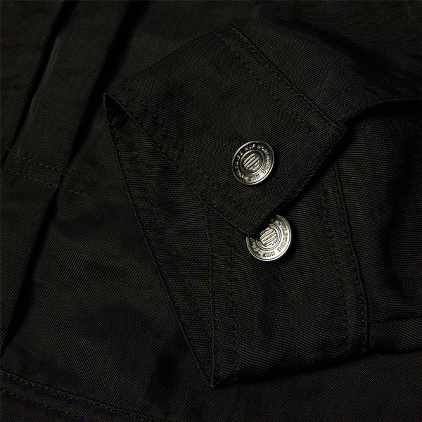 HUF x Thrasher Trucker Jacket (Black)