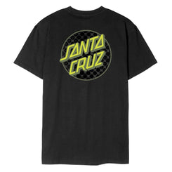 Santa Cruz T-Shirt Meyer Freestyle Dot - Black - Skatewarehouse.co.uk