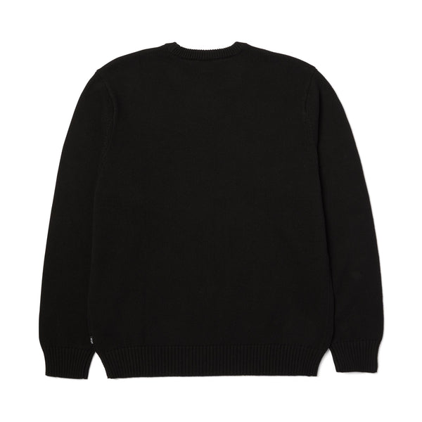 HUF Gift Bear Intarsia Sweater (Black)