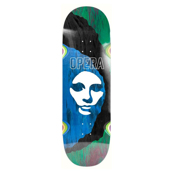 Opera Triple Torn Big Mask Ex7 Multi Skateboard Deck - 10.0