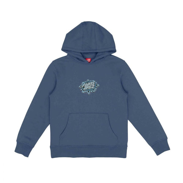 Santa Cruz Youth Hood Youth Winkowski Dog Hood - Heritage Blue - Skatewarehouse.co.uk