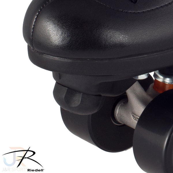 Riedell 120 UpTown - Black - Width Wide D Quad Skates