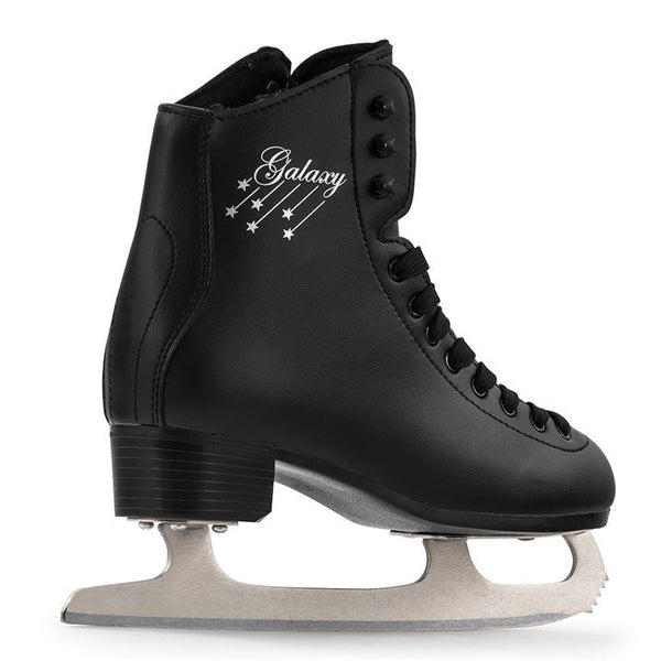 SFR Galaxy Ice Skates Black Bundle - SFR Helmet & Pads