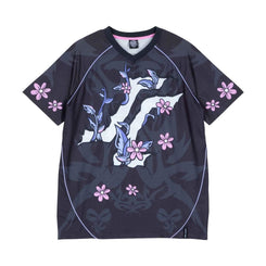 Santa Cruz Womens Top Flourish Jersey - Multi - Skatewarehouse.co.uk