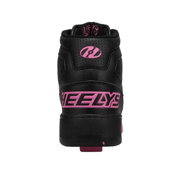 Heelys Rezerve EX Text - Black / Pink - Skatewarehouse.co.uk