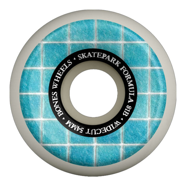 BONES SPF Pool And The Gang V6 81B Widecut Skateboard Wheels - 54mm