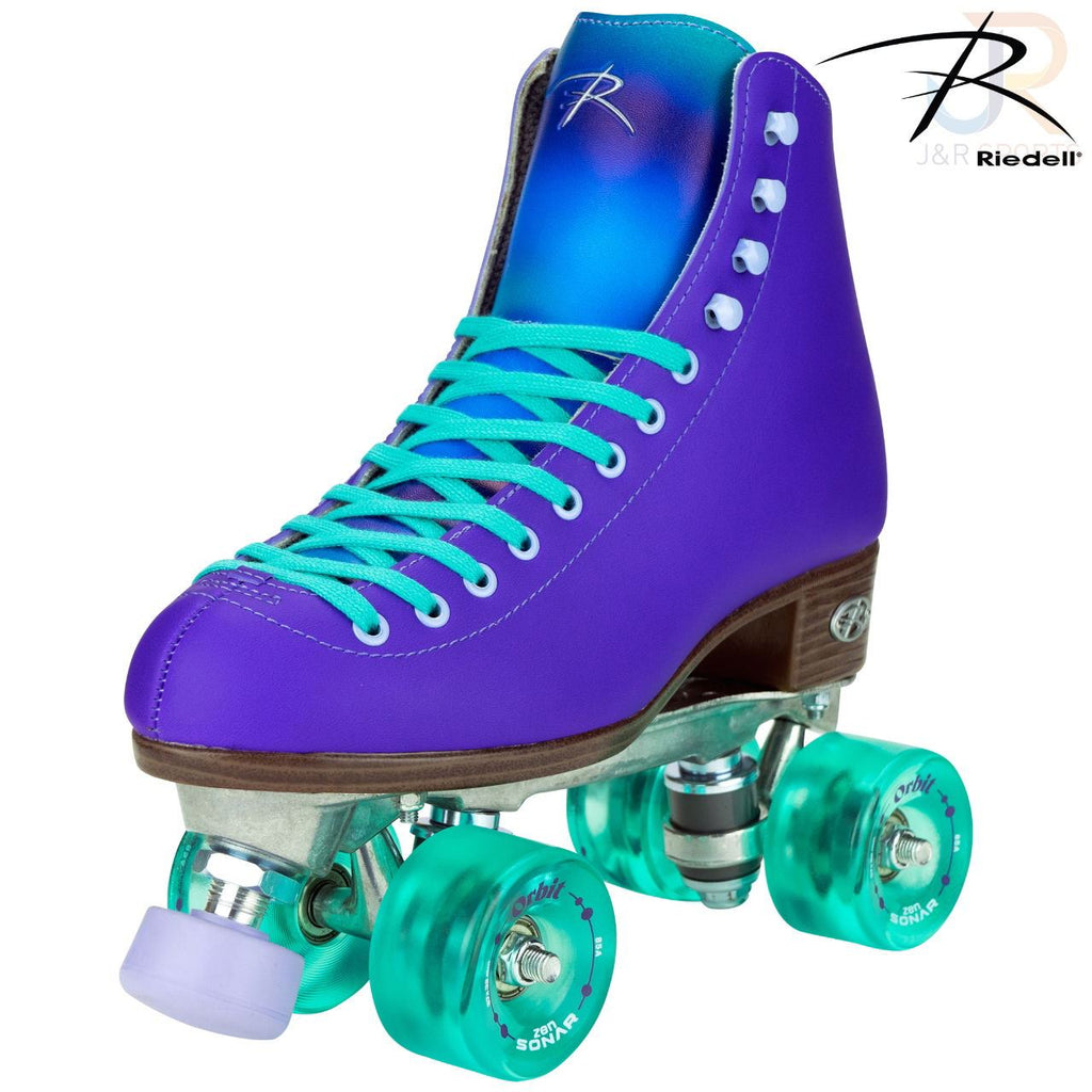 Riedell Orbit Skates Ultraviolet Size Med Quad Skates - Skatewarehouse.co.uk