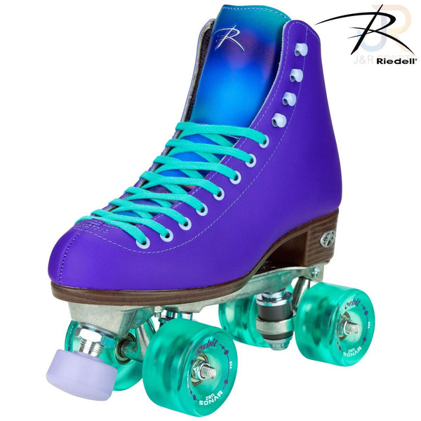 Riedell Orbit Skates Ultraviolet Size Med Quad Skates - Skatewarehouse.co.uk