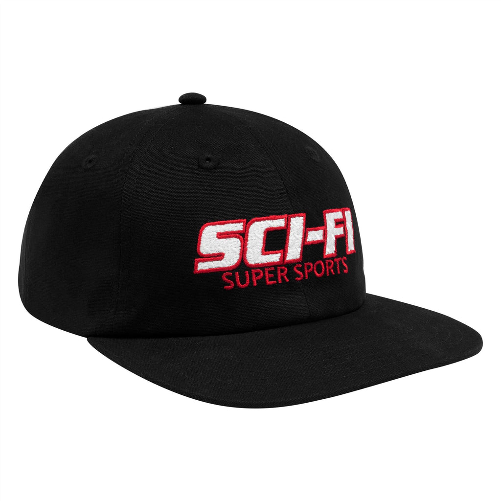 Sci-Fi Fantasy Super Sports Hat (Black) - One Size