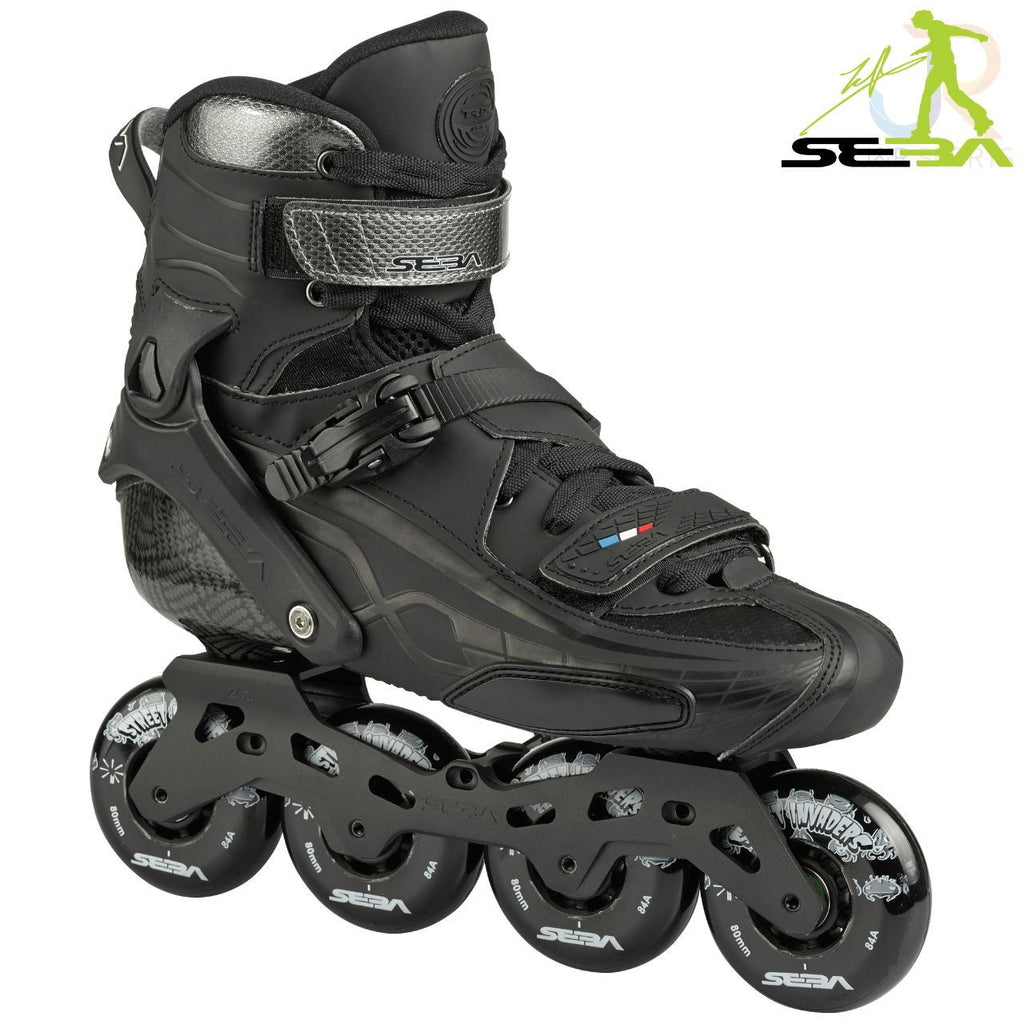 Seba Trix 80 Black Inline Skates - Skatewarehouse.co.uk