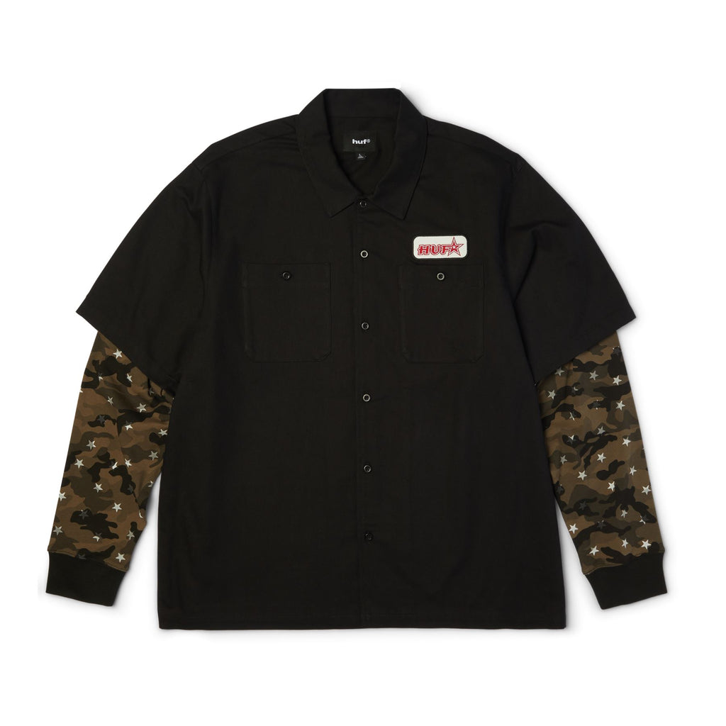 Shadows LS Work Shirt (Black)