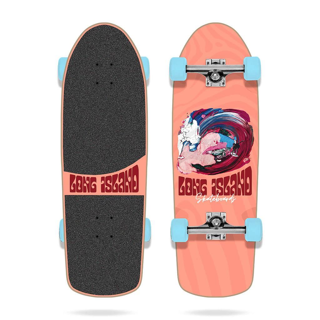 Long Island Acrylic 30.5"x9.5" Long Island Cruiser Complete Longboard - 30.0" - Skatewarehouse.co.uk