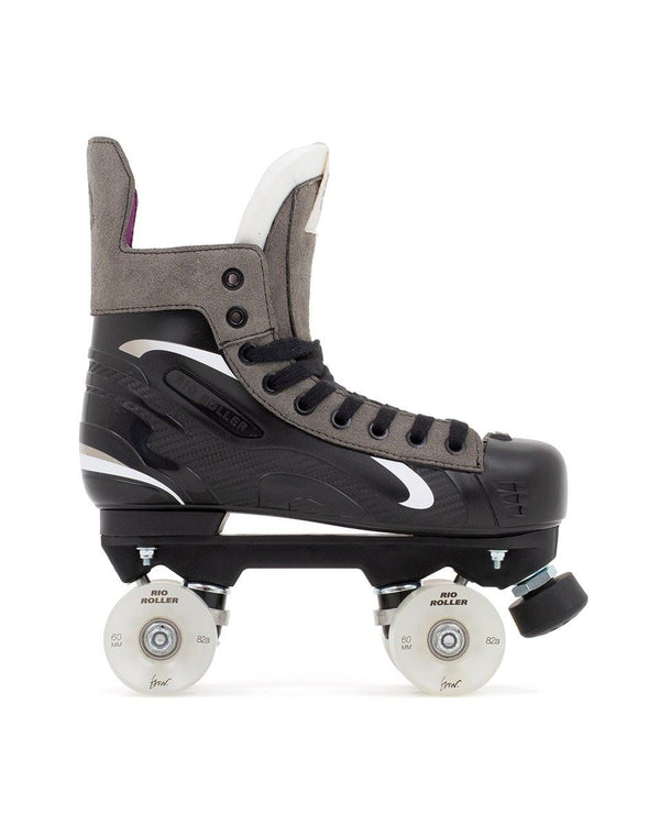 Rio Roller Flow Hockey Skate Quad Skates - Black
