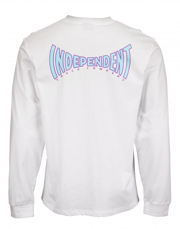 Independent LS T-Shirt Spanning LS T-Shirt - White