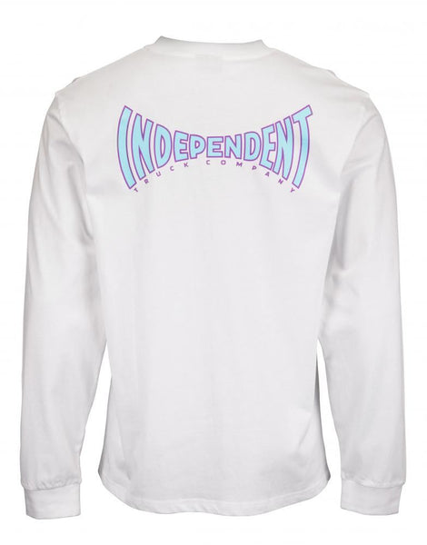 Independent LS T-Shirt Spanning LS T-Shirt - White