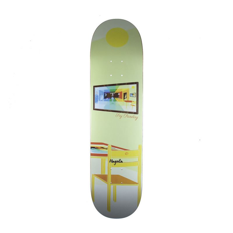 Magenta Soy Panday Sleep Board Skateboard Deck - 8.4" - Skatewarehouse.co.uk