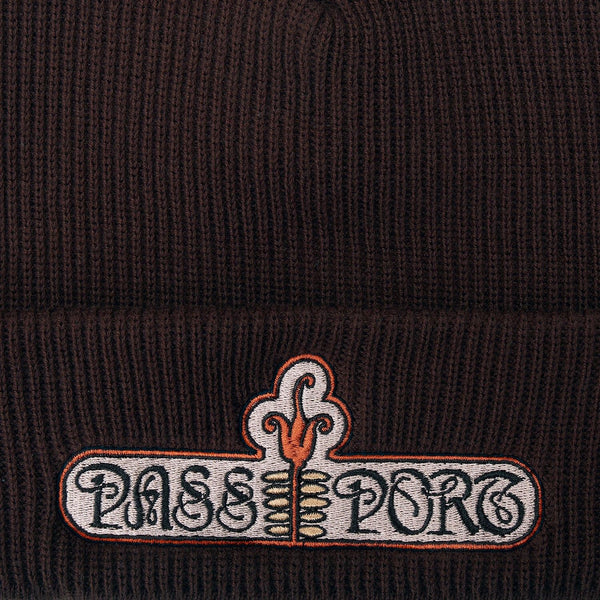 Gardenia Beanie (Choc Brown) - O/S
