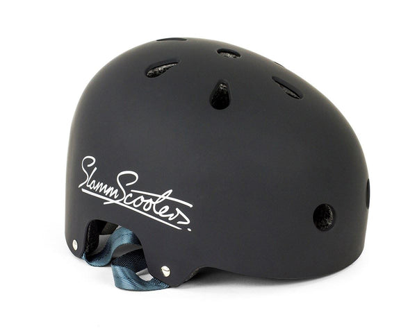 Slamm Logo Helmet - Black - Skatewarehouse.co.uk