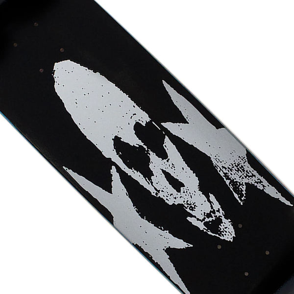 WKND 'Mumbler' Team Board (PS) Black / Silver Skateboard Deck - 8.75