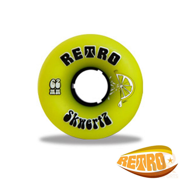 Retro - Park Skwertz - Lemon - 62/96A - Set 4 - Skatewarehouse.co.uk