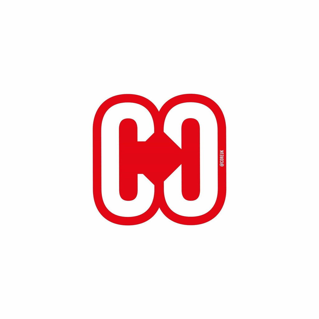 CORE Sticker Icon 4cm - Red