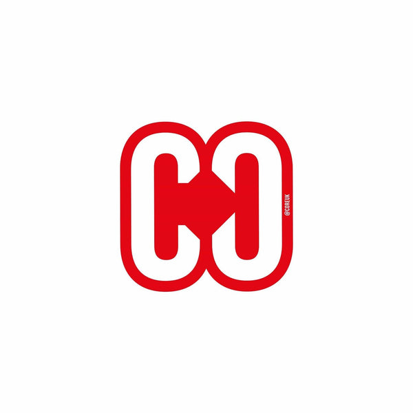 CORE Sticker Icon 4cm - Red