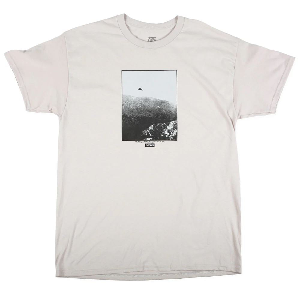 Theories Of Atlantis Marquand UFO Tee Silver - Skatewarehouse.co.uk