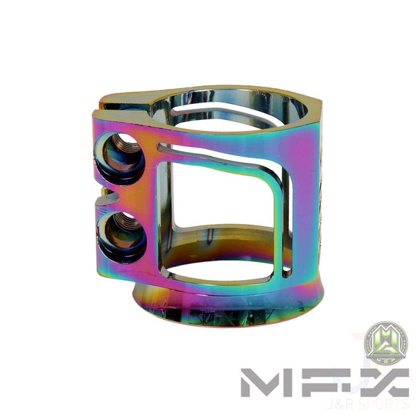 Madd Gear Mfx X2 Cobra Clamp - Neo Chrome - Skatewarehouse.co.uk