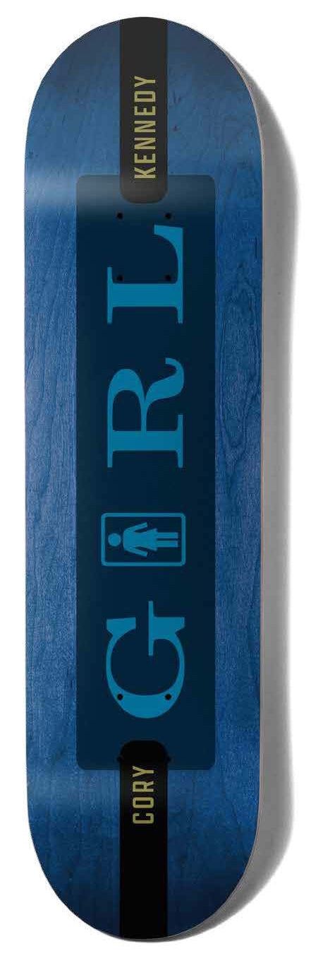 Girl Skateboard Serif Cory Kennedy Skateboard Deck - 8.5