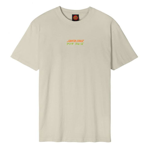 Santa Cruz T-Shirt Off Hando T-Shirt - Natural - Skatewarehouse.co.uk